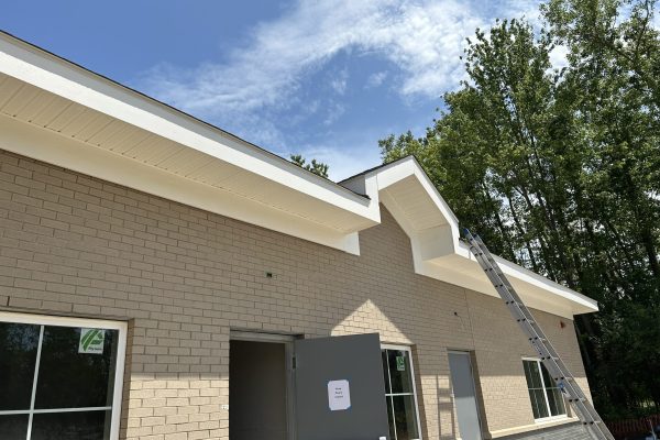 Exterior View Of The Learning Experience Facility Under Construction.